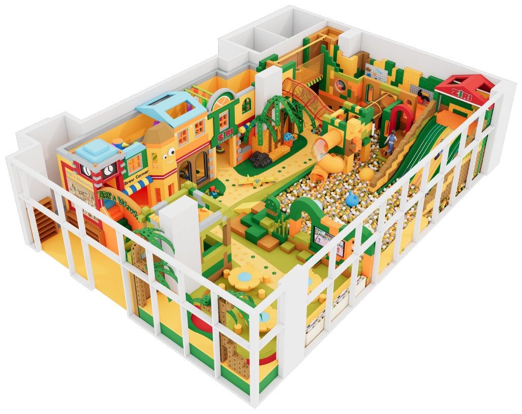 Overview of the Ziri's World play area